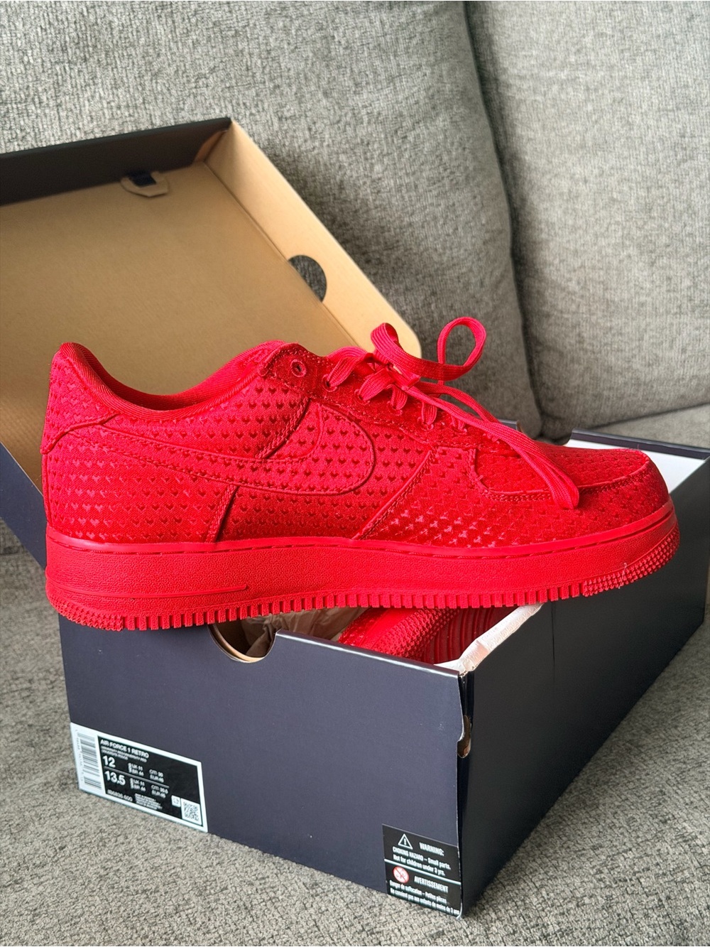 Nike Men’s Air Force 1 Retro "Valentine's Day" Sneaker